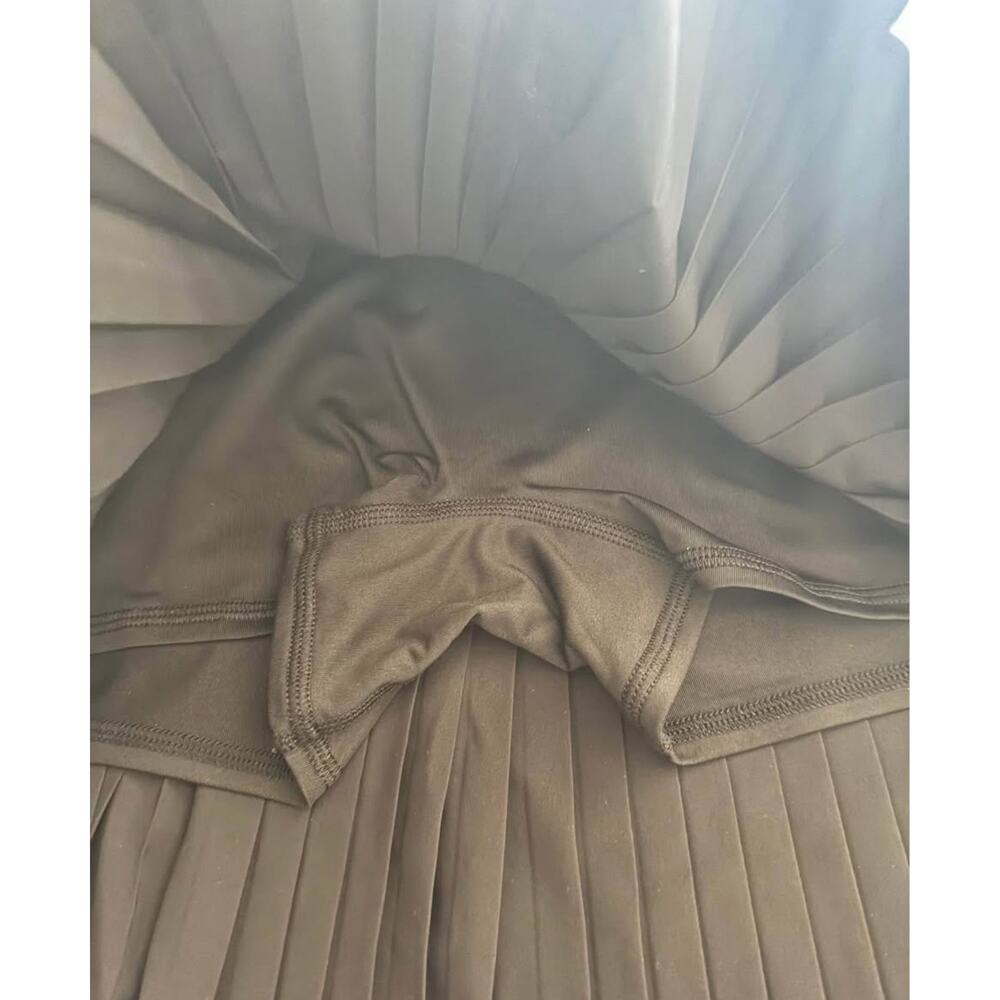 Alo Grand Slam Tennis Skirt Pleated Black Size Large - Picture 10 of 12